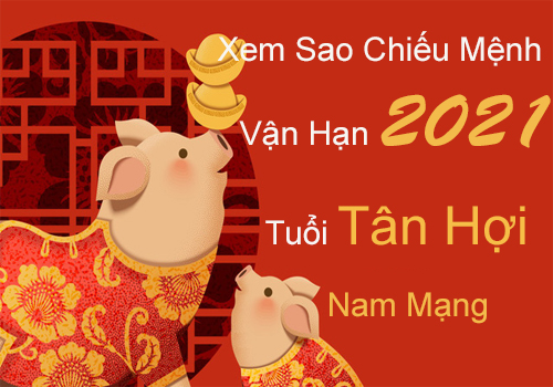 Xem sao chiếu mệnh vận hạn năm 2021 cho tuổi Tân Hợi 1971 nam mạng